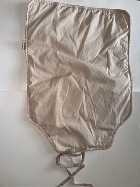 Natemia Rollable Portable Changing Pad for Diaper Bag Beige Super Soft Ties